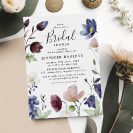 Convites Chá de panela de Casamento Chic Boho Wildflower