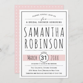 Convites Chá de panela de casamento verde moderno