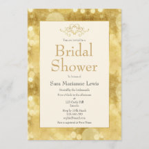 Chá de panela de Champanhe Dourado Elegante