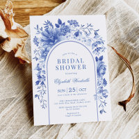 Chá de panela de Chinoiserie Floral Branco Arranha