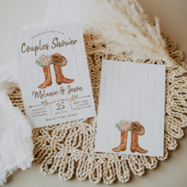 Convites Chá de panela de Co-Ed para Casais de Inicializaçã