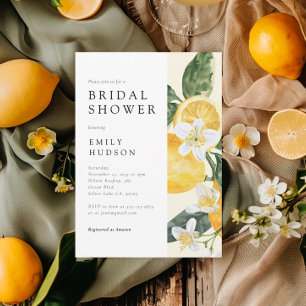 Convites Chá de panela de compressão principal do limão Cit