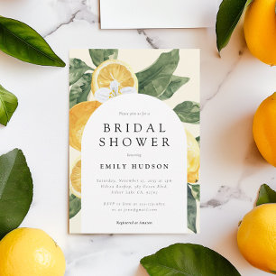 Convites Chá de panela de compressão principal do limão Cit