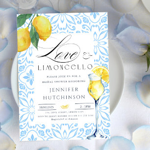 Convites Chá de panela de Coquetel Italiano Love & Limoncel