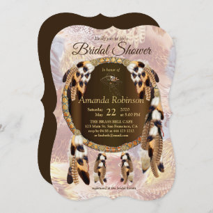 Convites Chá de panela de Dream Catcher