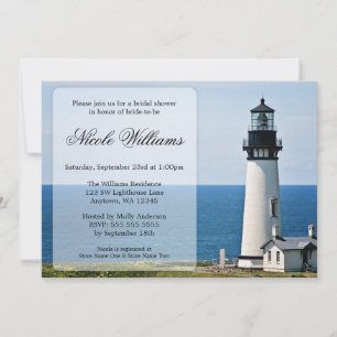 Convites Chá de panela de farol