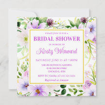 Chá de panela de Flores Mágicas Púrpuras de Aquare