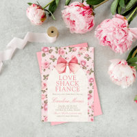 Chá de panela de Flores Rosa com Fio do Fio do Pis
