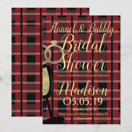 Convites Chá de panela De Folha De Natal