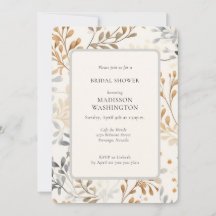 Chá de panela de Folhagem de Queda Moderna com Cód