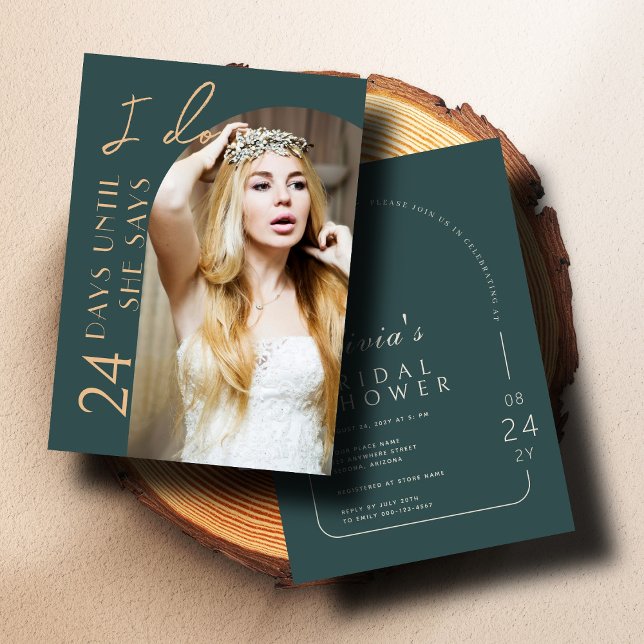 Convites Chá de panela de Fotografia do Arch Moderno do Spr (Criador carregado)