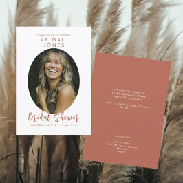 Convites Chá de panela de Fotografia Moderna