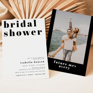 Convites CHÁ DE PANELA de Fotografia Retro Bohemian RILEY B