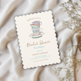 Convites Chá de panela de grupo de chá JULIET