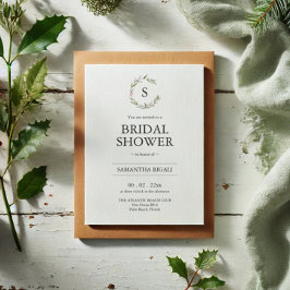 Convites Chá de panela de inverno com código QR