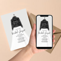 Chá de panela de Jaqueta de Couro de Vestido Casad