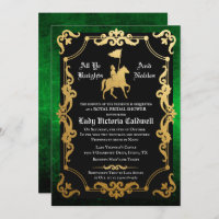 Chá de panela de Jousting do Knight Medieval