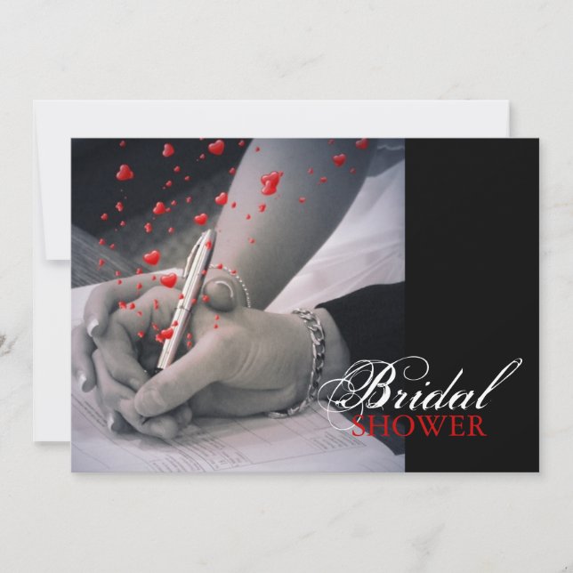 Convites chá de panela de Las Vegas dos amantes dos (Frente)