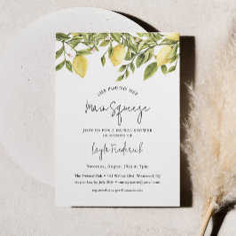 Convites CHÁ DE PANELA de limão CITRON