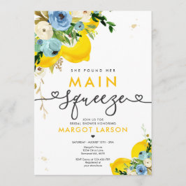 Convites Chá de panela De Limão Ela Encontrou Seu Comboio P