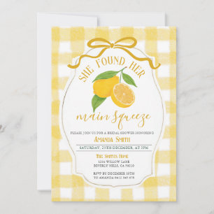 Convites Chá de panela De Limão Ela Encontrou Seu Comboio P