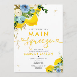 Convites Chá de panela De Limão Ela Encontrou Seu Comboio P