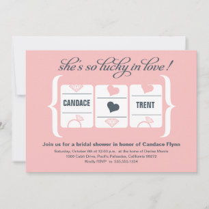 Convites Chá de panela de Máquina de Slot