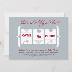 Convites Chá de panela de Máquina de Slot