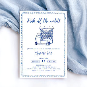 Convites Chá de panela de Mercado Moderno
