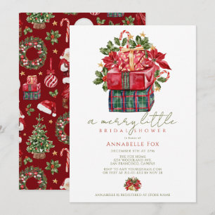 Convites Chá de panela de Natal do Classic Assorted apresen