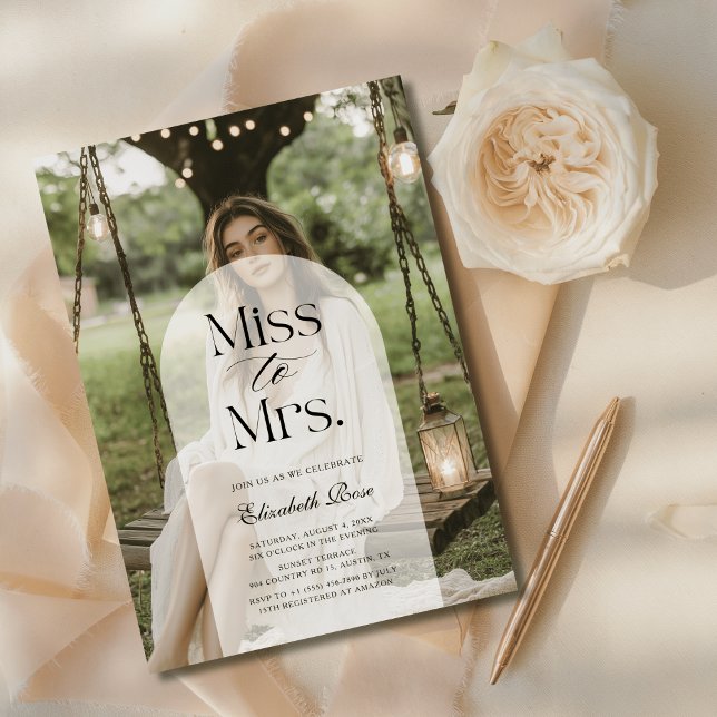 Convites Chá de panela de Orçamento de Fotografia do Arch R (Criador carregado)