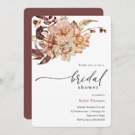 Convites Chá de panela de outono