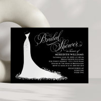 Chá de panela de palhaço de casamento branco e pre