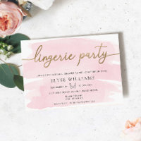 Chá de panela de Parte de Lingerie Dourada de Aqua