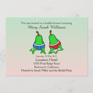 Convites Chá de panela de Pear Gay