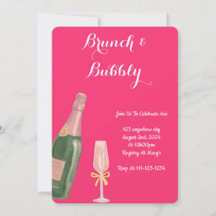 CONVITES CHÁ DE PANELA DE PINOS BRUNCH E BUBBLY