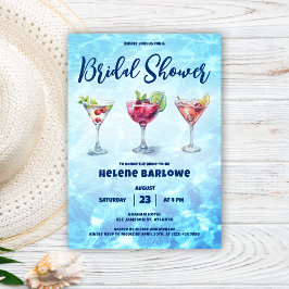 Convites Chá de panela de Piscina coquetel