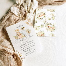 Convites Chá de panela de praia tropical