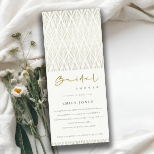 CONVITES CHÁ DE PANELA DE PRATA BRANCA DECO MODERNO ART MO