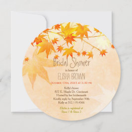 Convites Chá de panela de queda de mapeamento intenso