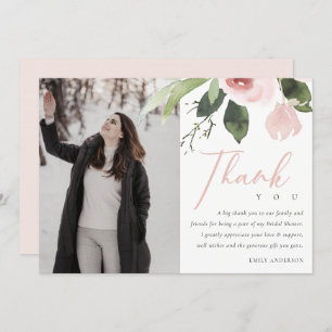 CONVITES CHÁ DE PANELA DE ROSA PINCO NEGRO, OBRIGADO PELA F