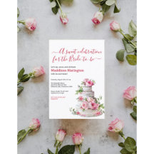 Chá de panela de Rosas Rosa-Rosa-Niveladas de Bolo