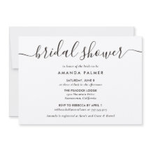 Chá de panela de Script Moderno do Kraft Paper