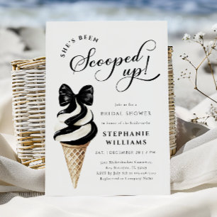 Convites Chá de panela de Sorvete moderno