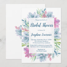 Chá de panela de Sucultura de Aquarela