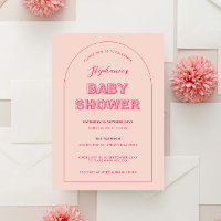 Chá de panela de Tipo de Negrito de Contorno Rosa