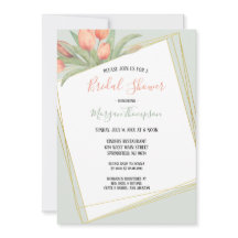 Chá de panela de Tulipas de Primavera cor-de-pêsse