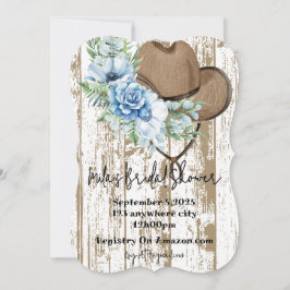 Convites chá de panela de vaqueira