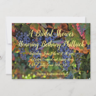 Convites Chá de panela de vinhas com talho