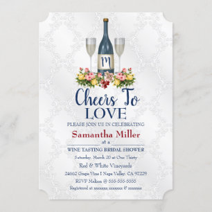 Convites Chá de panela De Vinhos